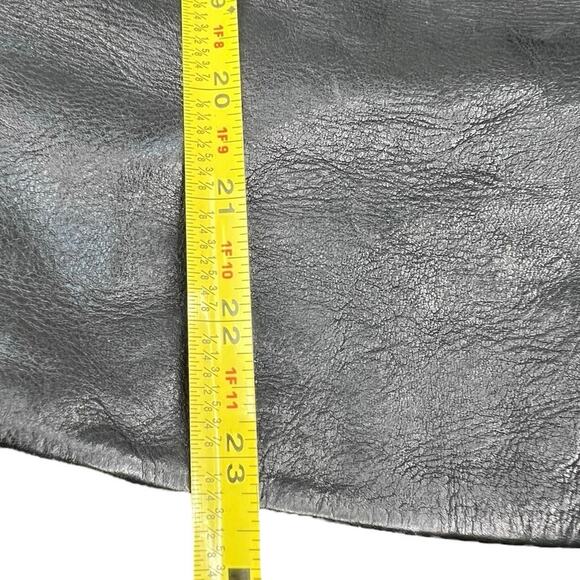 Franco Sarto Women’s Battina Black Leather Knee High Riding Boot Size US 10 - Picture 9 of 11